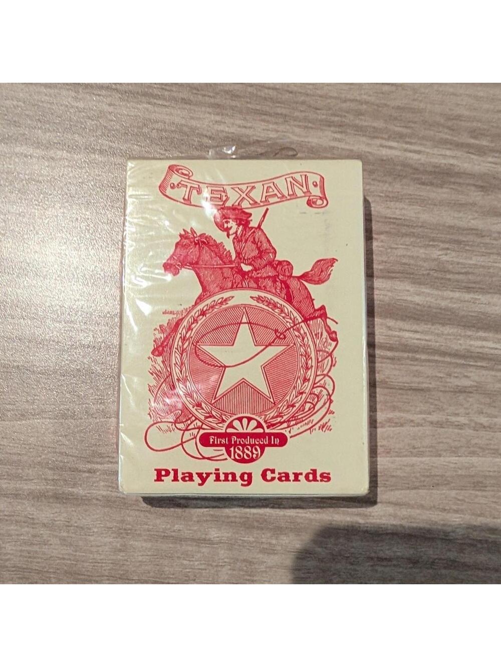 Vintage Bicycle TEXAN Playing Cards USPCC Ohio Rare